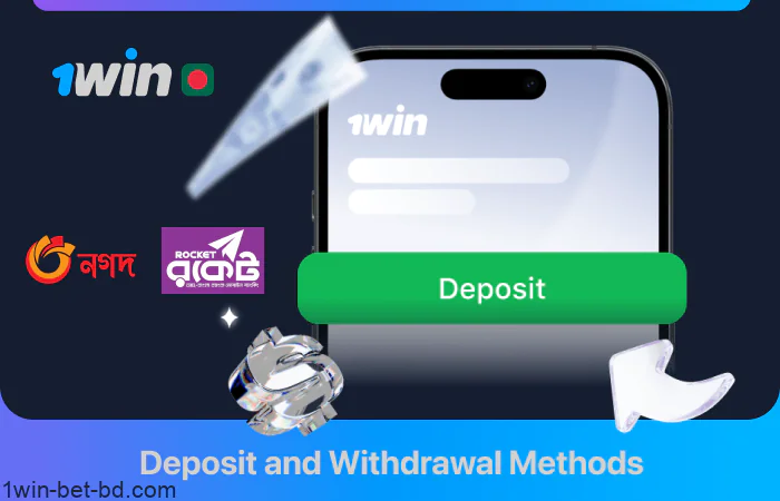 1Win payment methods for players in Bangladesh